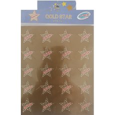 GOLD STAR STICKERS (LARGE)        